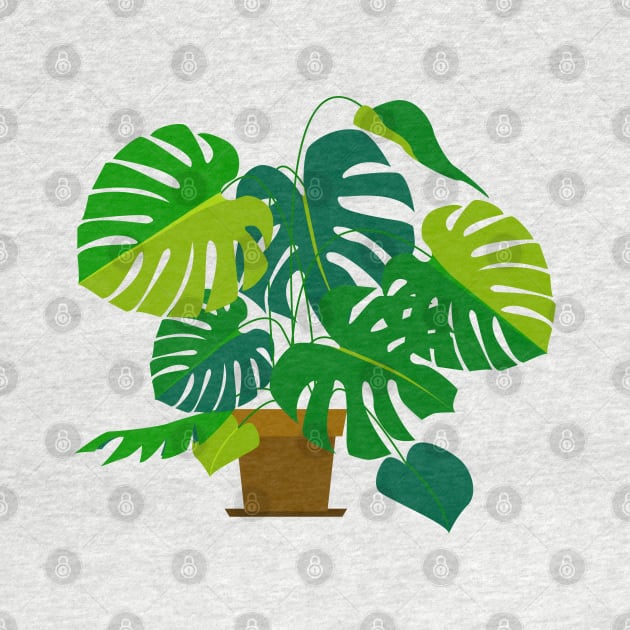 monstera by lisenok